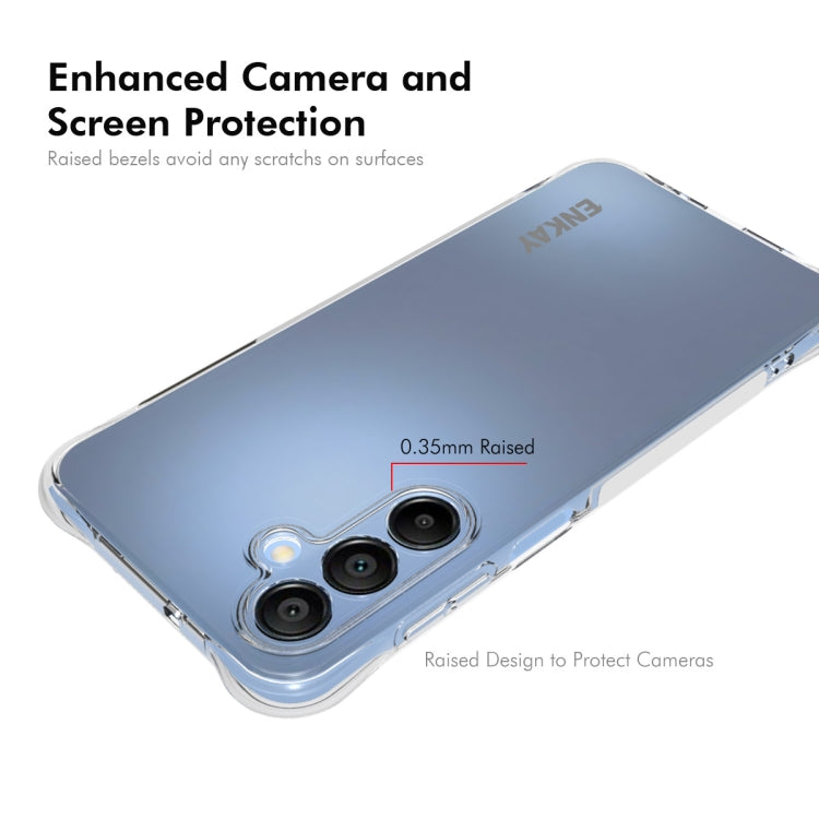 For Galaxy A16 5G ENKAY Hat-Prince Transparent TPU Shockproof Phone Case