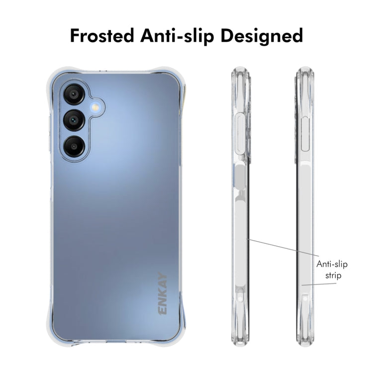 For Galaxy A16 5G ENKAY Hat-Prince Transparent TPU Shockproof Phone Case