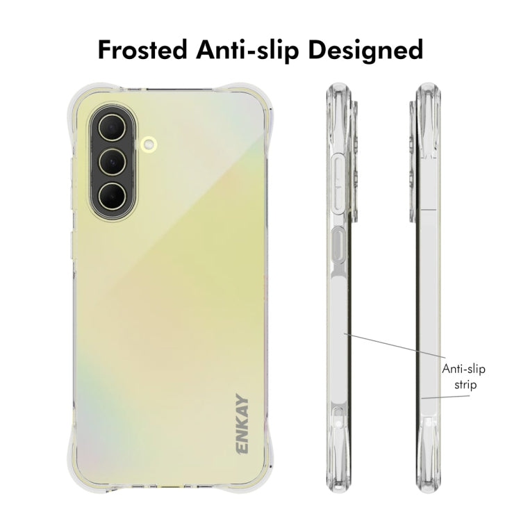 For Galaxy A36 5G ENKAY Hat-Prince Transparent TPU Shockproof Phone Case