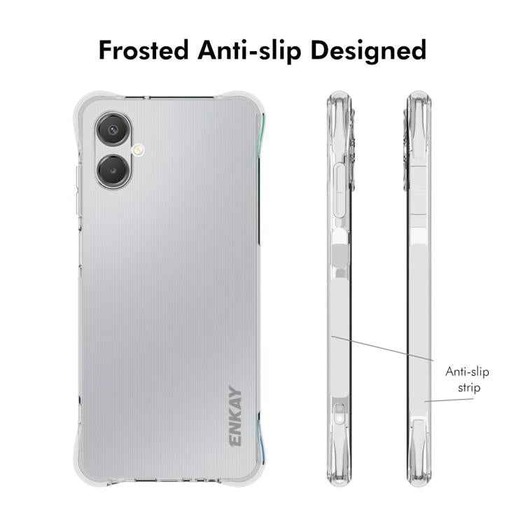 For Galaxy A06 5G ENKAY Hat-Prince Transparent TPU Shockproof Phone Case