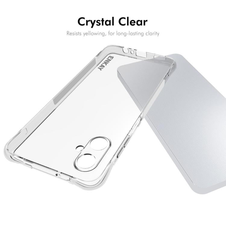 For Galaxy A06 5G ENKAY Hat-Prince Transparent TPU Shockproof Phone Case