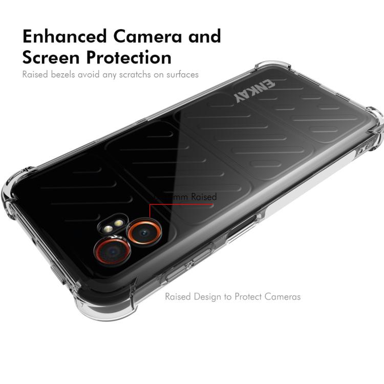 For Galaxy Xcover 7 Pro ENKAY Hat-Prince Transparent TPU Shockproof Phone Case