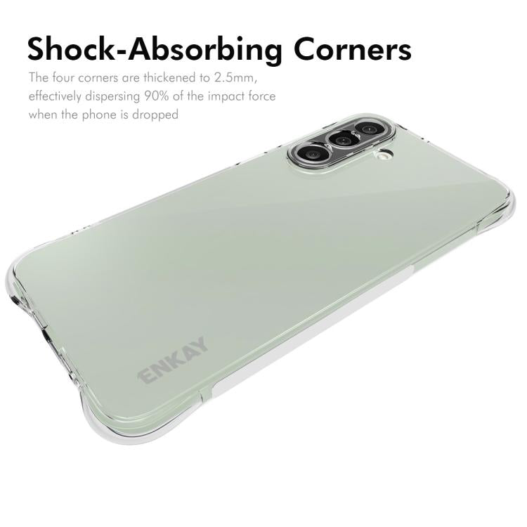 For Galaxy M56 ENKAY Hat-Prince Transparent TPU Shockproof Phone Case