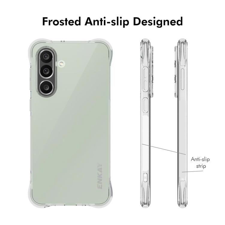 For Galaxy M56 ENKAY Hat-Prince Transparent TPU Shockproof Phone Case