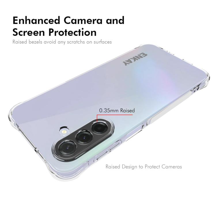 For Galaxy A17 5G ENKAY Hat-Prince Transparent TPU Shockproof Phone Case
