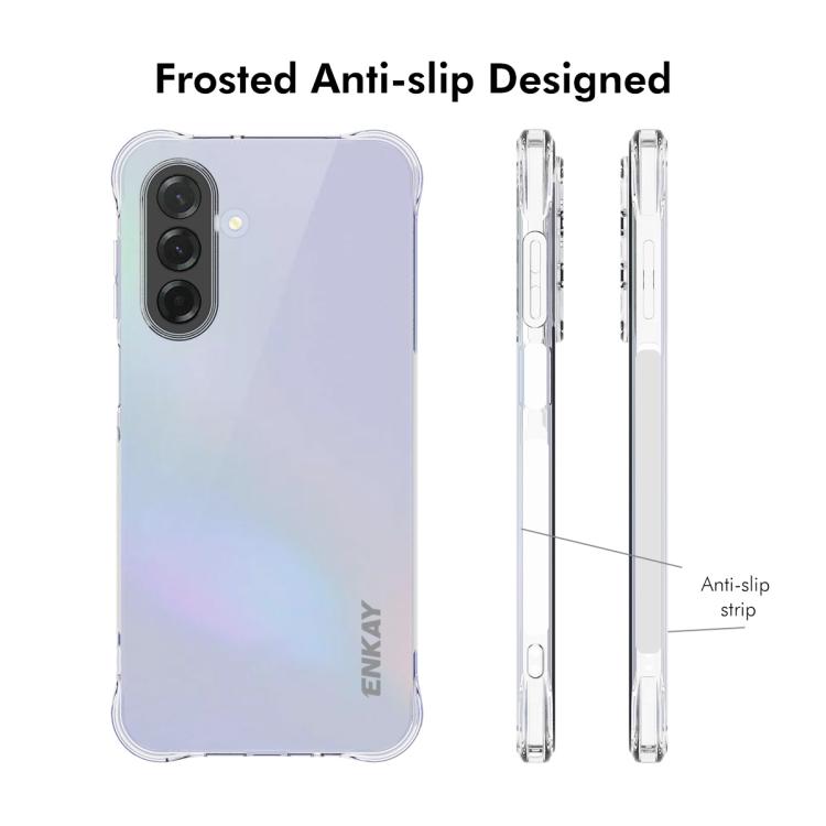 For Galaxy A17 5G ENKAY Hat-Prince Transparent TPU Shockproof Phone Case