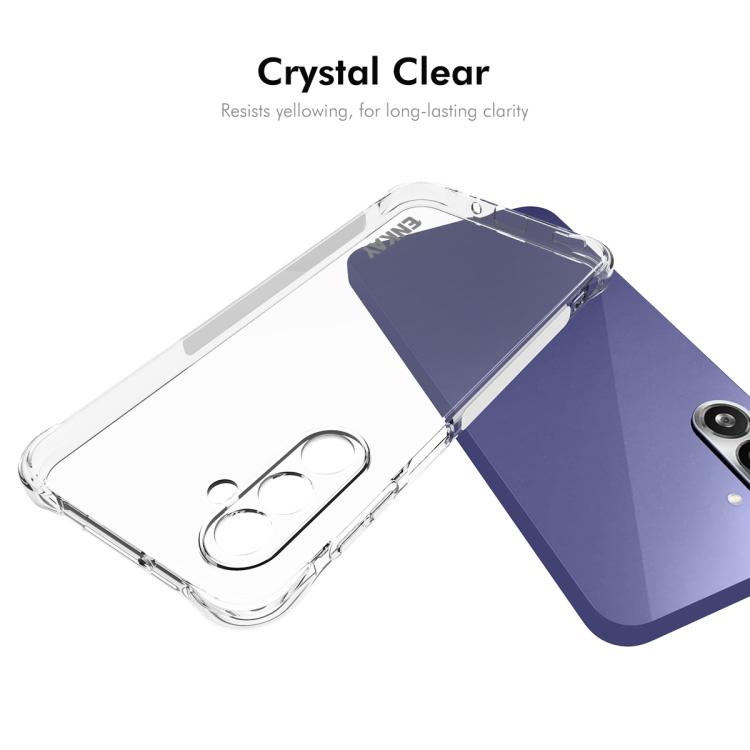 For Galaxy M36 5G ENKAY Hat-Prince Transparent TPU Shockproof Phone Case