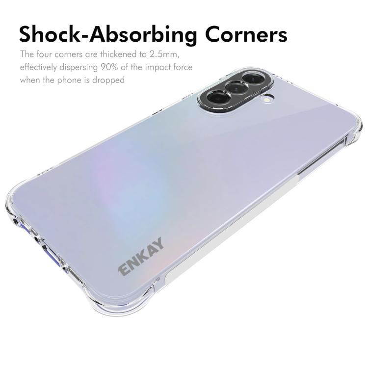 For Galaxy A37 5G ENKAY Hat-Prince Transparent TPU Shockproof Phone Case