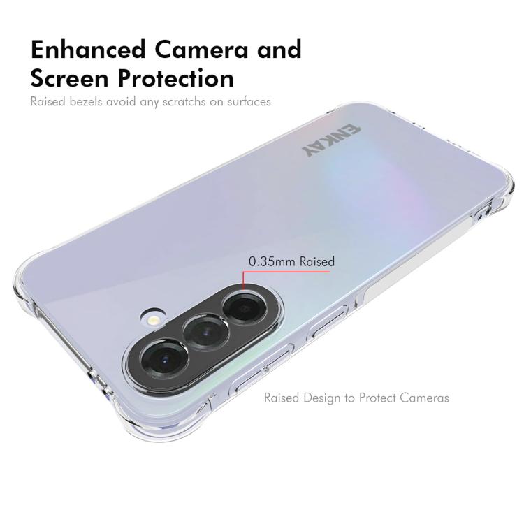 For Galaxy A37 5G ENKAY Hat-Prince Transparent TPU Shockproof Phone Case