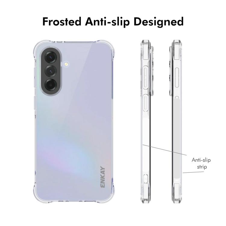 For Galaxy A37 5G ENKAY Hat-Prince Transparent TPU Shockproof Phone Case