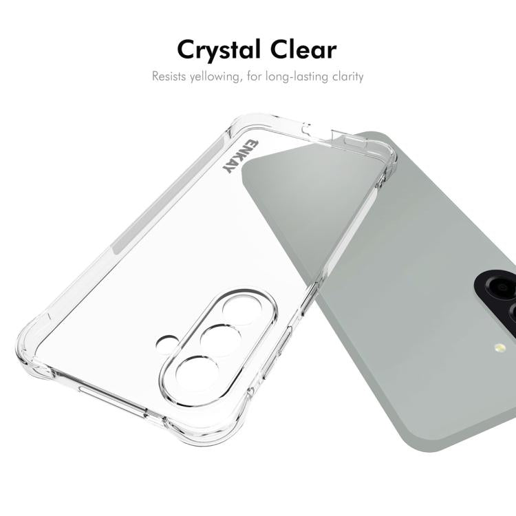 For Galaxy A57 5G ENKAY Hat-Prince Transparent TPU Shockproof Phone Case