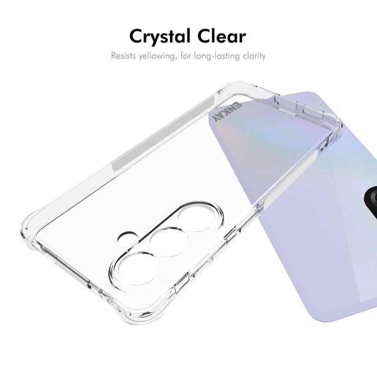 For Galaxy S26 5G ENKAY Hat-Prince Transparent TPU Shockproof Phone Case