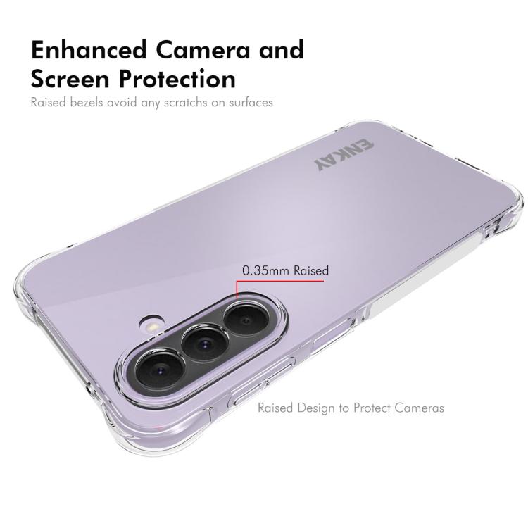 For Galaxy A27 5G ENKAY Hat-Prince Transparent TPU Shockproof Phone Case