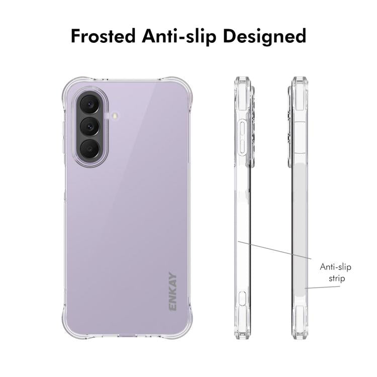 For Galaxy A27 5G ENKAY Hat-Prince Transparent TPU Shockproof Phone Case