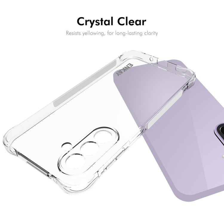 For Galaxy A27 5G ENKAY Hat-Prince Transparent TPU Shockproof Phone Case