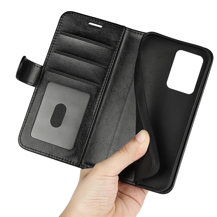 For Xiaomi Redmi Note 12 Pro+ Global R64 Texture Horizontal Flip Leather Phone Case