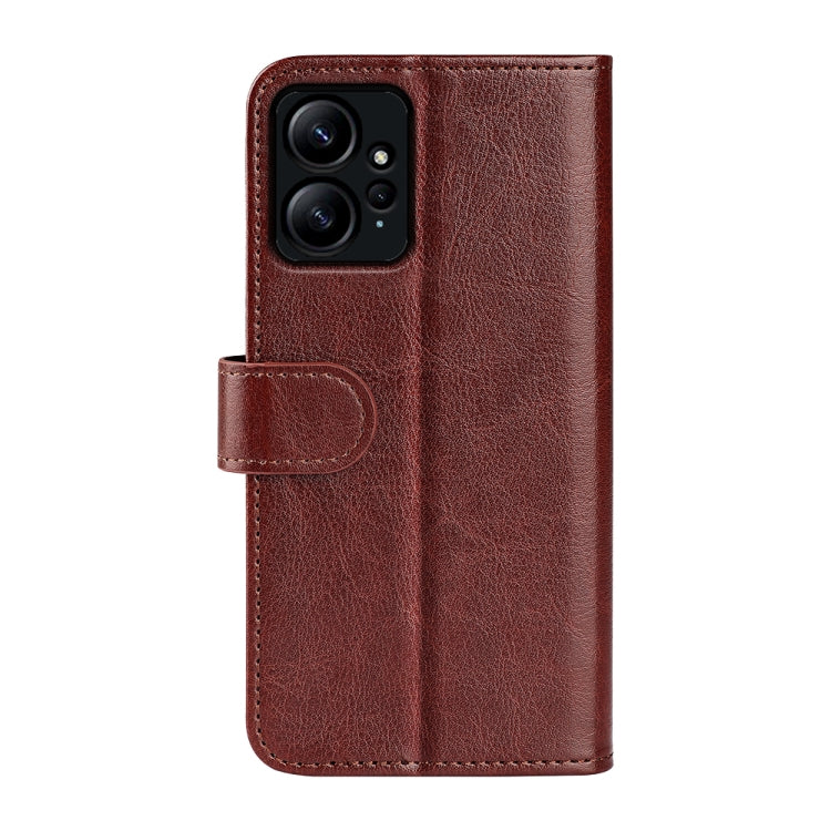 For Xiaomi Redmi Note 12 4G Global R64 Texture Horizontal Flip Leather Phone Case
