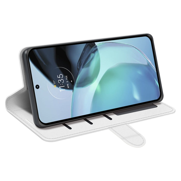 For Motorola Moto G72 R64 Texture Horizontal Flip Leather Phone Case