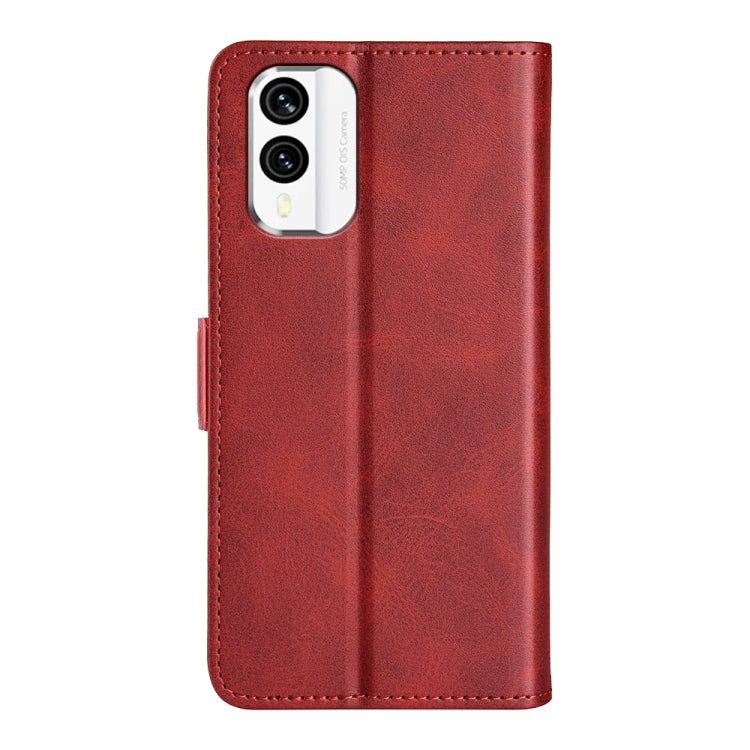 For Nokia X30 Dual-side Magnetic Buckle Horizontal Flip Leather Phone Case