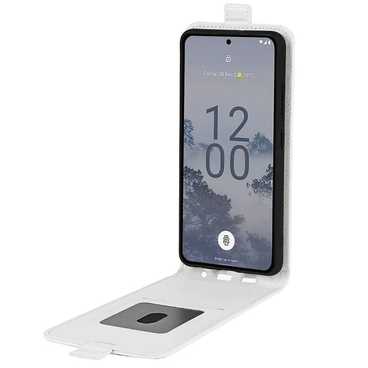 For Nokia X30 R64 Texture Vertical Flip Leather Phone Case