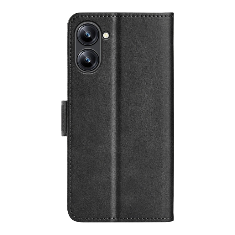 For Realme 10 4G Dual-side Magnetic Buckle Horizontal Flip Leather Phone Case