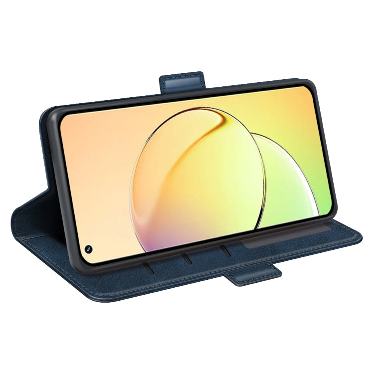 For Realme 10 4G Dual-side Magnetic Buckle Horizontal Flip Leather Phone Case