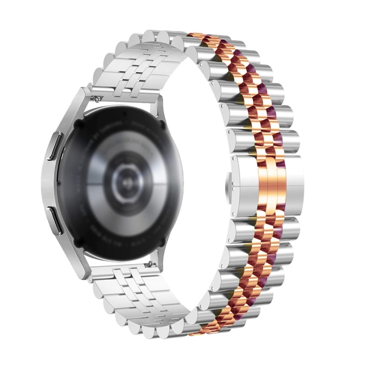 For Huawei Watch Buds Five Bull Half Round Stainless Steel Watch Band + Strap Removal Tool