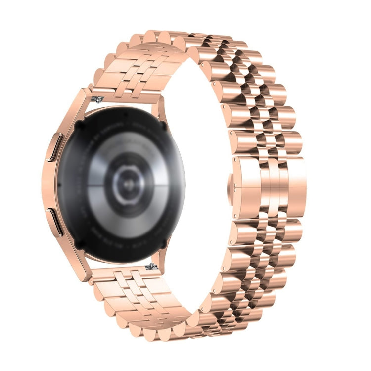 For Huawei Watch GT Runner Five Bull Half Round Stainless Steel Watch Band + Strap Removal Tool