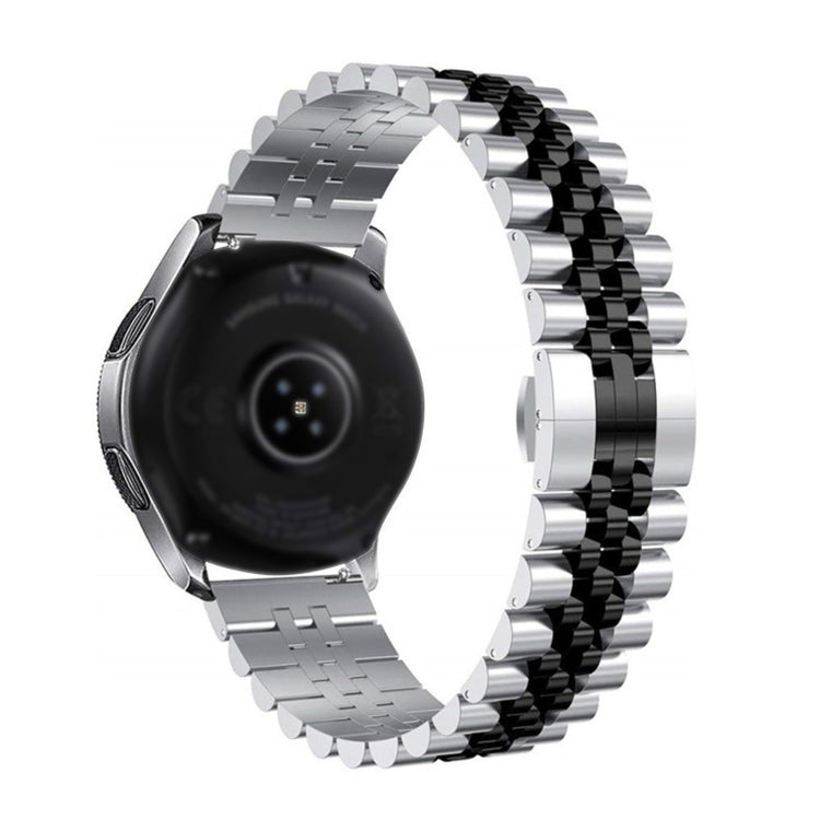For Huawei Watch GT Runner Five Bull Half Round Stainless Steel Watch Band + Strap Removal Tool
