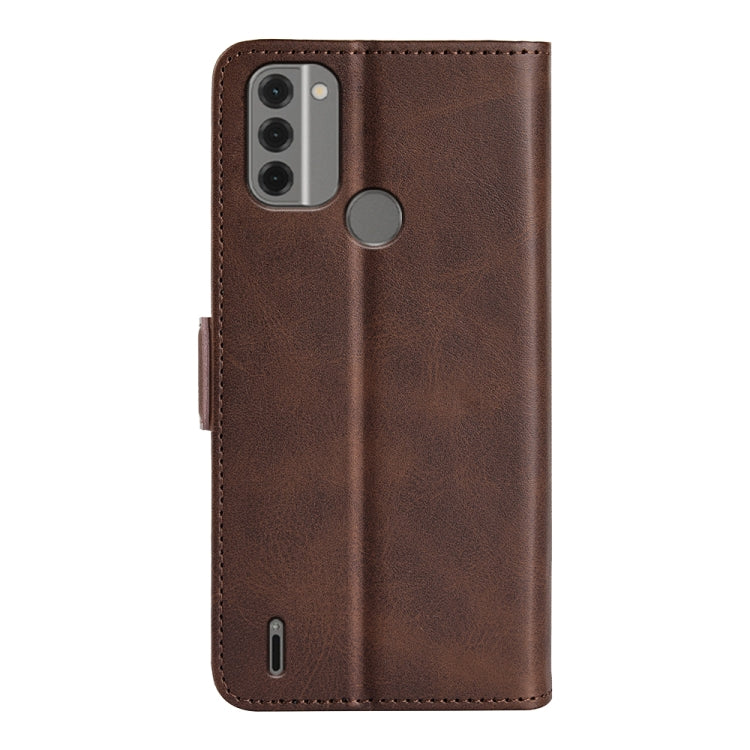 For Nokia C31 Dual-side Magnetic Buckle Horizontal Flip Leather Phone Case