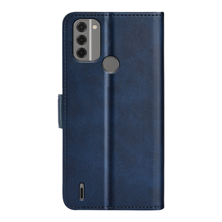 For Nokia C31 Dual-side Magnetic Buckle Horizontal Flip Leather Phone Case