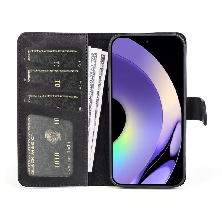 For Realme 10 Pro Stitching Horizontal Flip Leather Phone Case