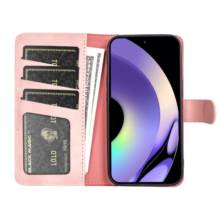 For Realme 10 Pro Stitching Horizontal Flip Leather Phone Case