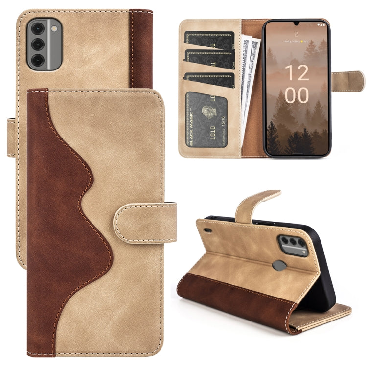 For Nokia C31 Stitching Horizontal Flip Leather Phone Case