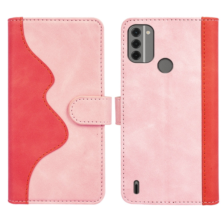 For Nokia C31 Stitching Horizontal Flip Leather Phone Case