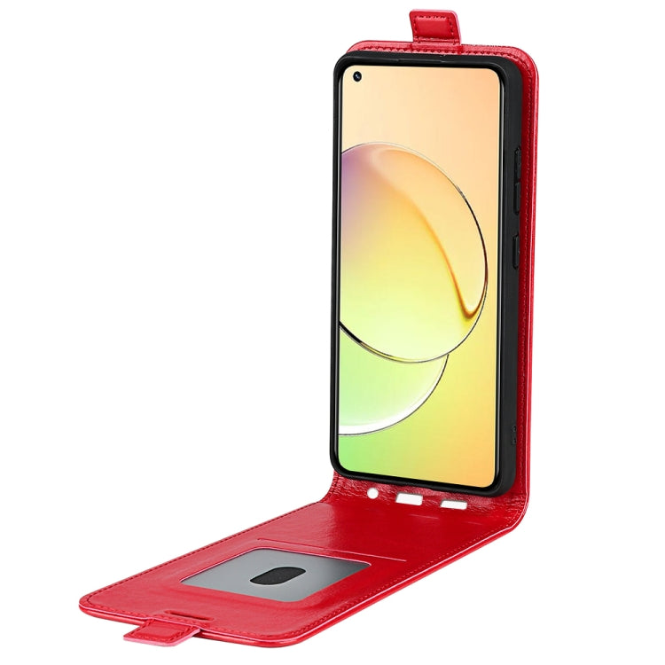 For Realme 10 4G R64 Texture Vertical Flip Leather Phone Case