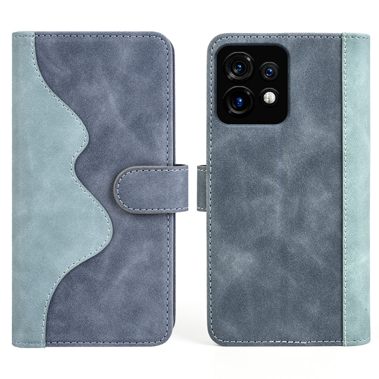 For Motorola Moto X40 Stitching Horizontal Flip Leather Phone Case