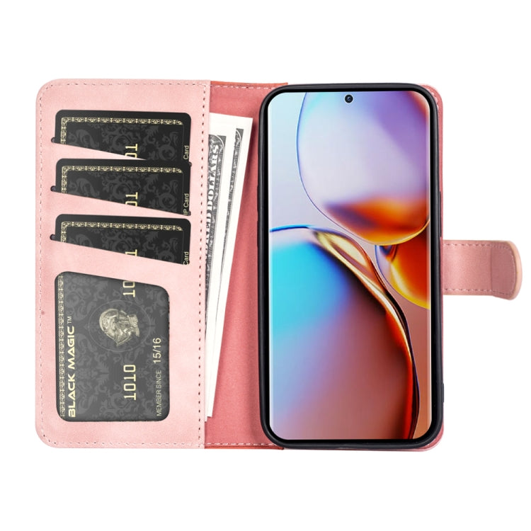 For Motorola Moto X40 Stitching Horizontal Flip Leather Phone Case