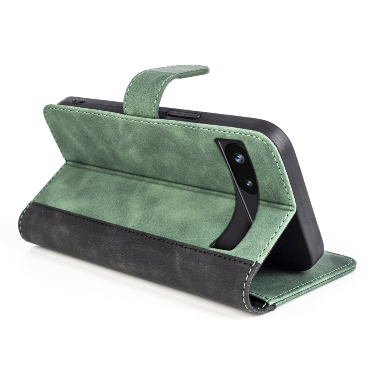 For Google Pixel 7a Stitching Horizontal Flip Leather Phone Case