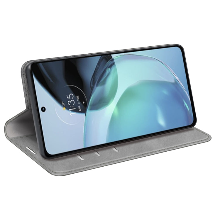 For Google Pixel 7a Retro-skin Magnetic Suction Leather Phone Case