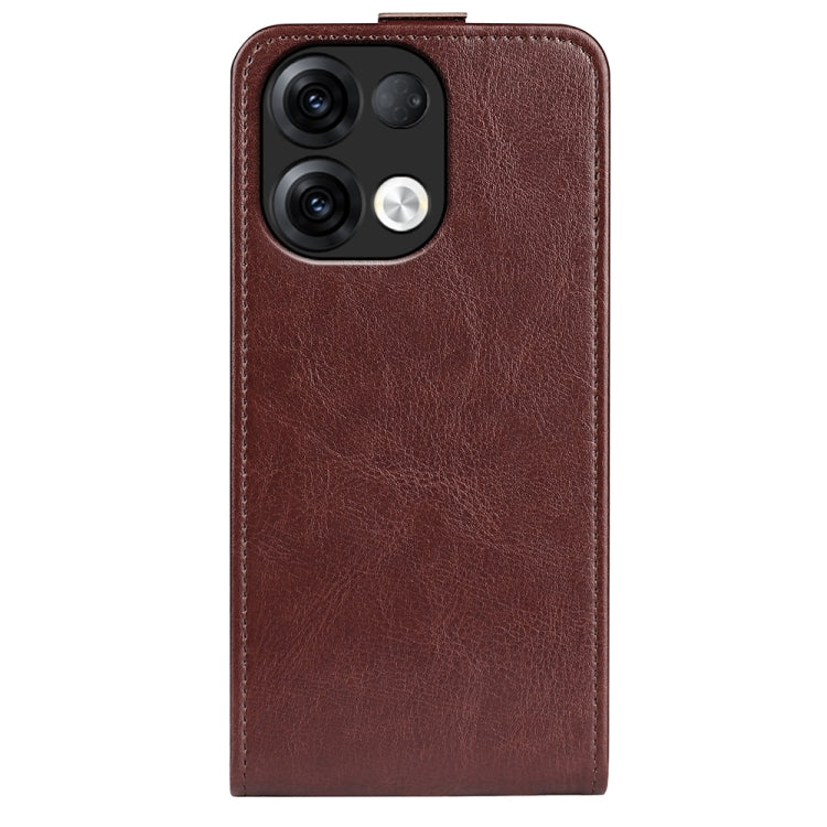 For OPPO Reno9 / Reno9 Pro R64 Texture Single Vertical Flip Leather Phone Case