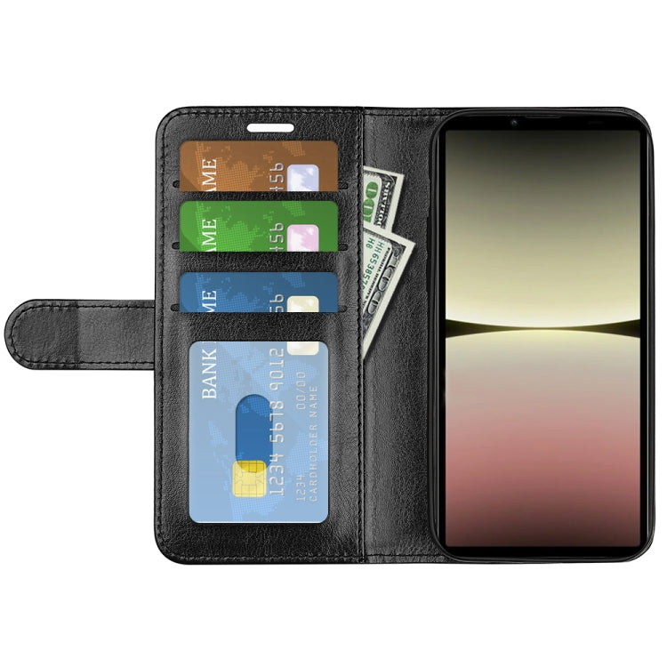 For Sony Xperia10 V R64 Texture Horizontal Flip Leather Phone Case