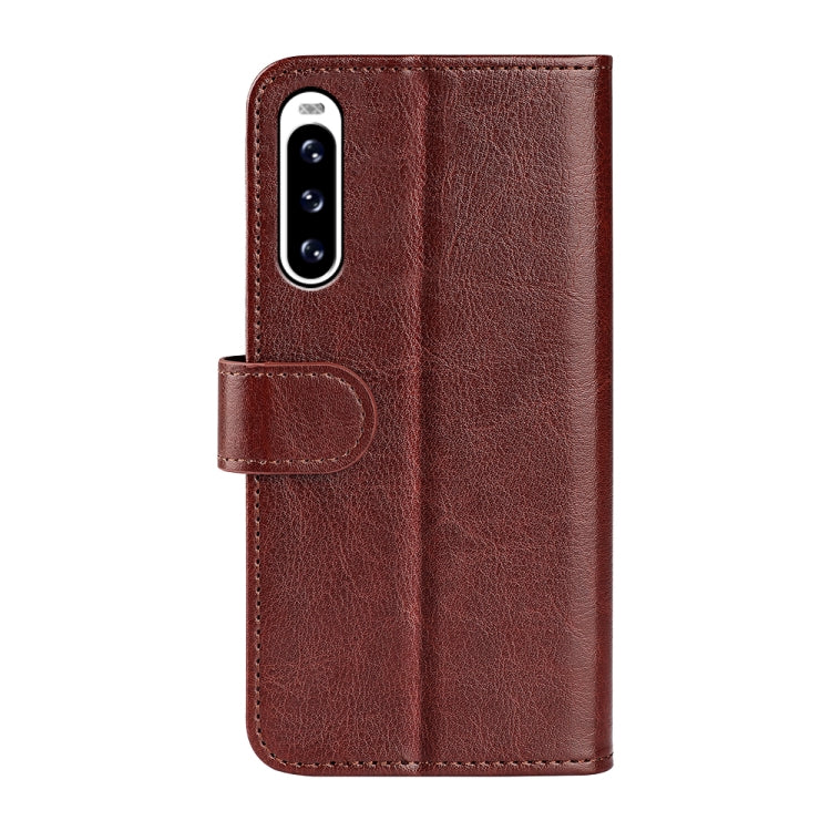 For Sony Xperia10 V R64 Texture Horizontal Flip Leather Phone Case