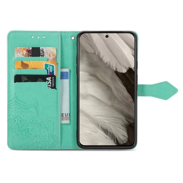 For Google Pixel 8 Mandala Flower Embossed Leather Phone Case