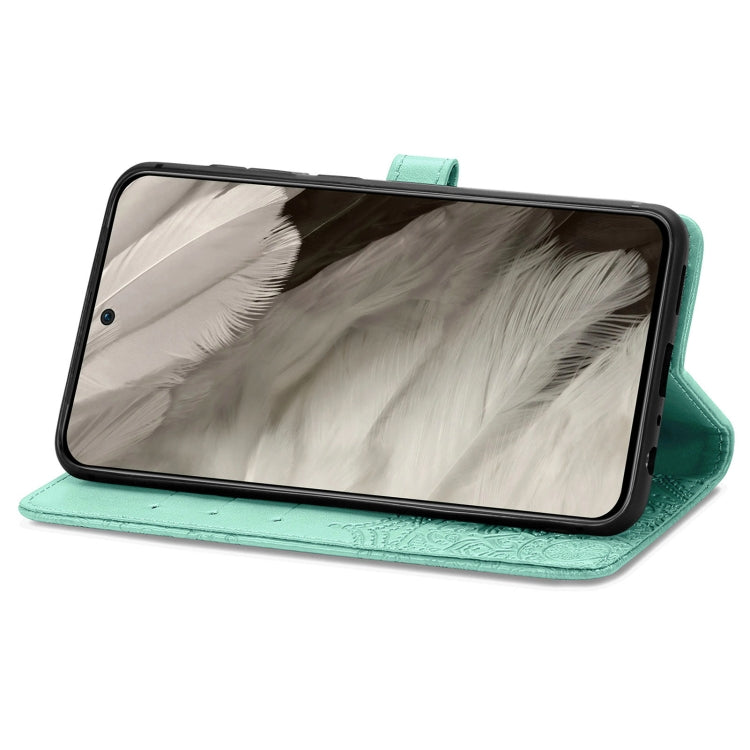 For Google Pixel 8 Mandala Flower Embossed Leather Phone Case