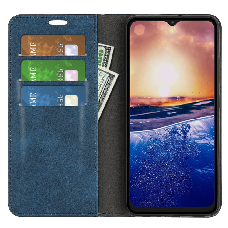 For TCL 40R Retro-skin Magnetic Suction Leather Phone Case