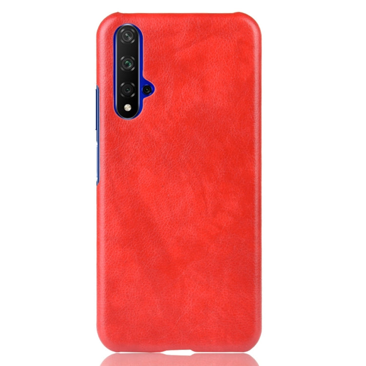 Shockproof Litchi Texture PC + PU Case For Huawei Honor 20