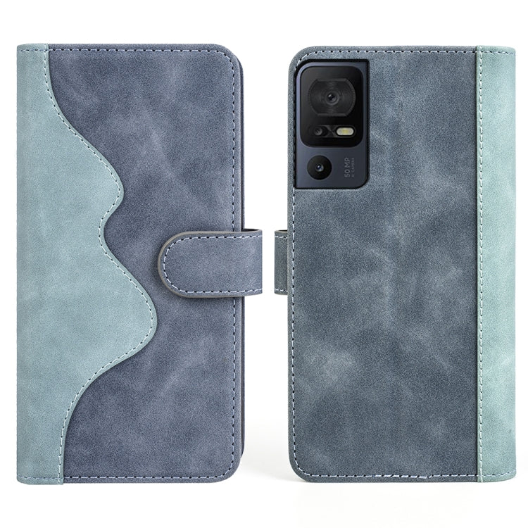For TCL 40 SE Stitching Horizontal Flip Leather Phone Case