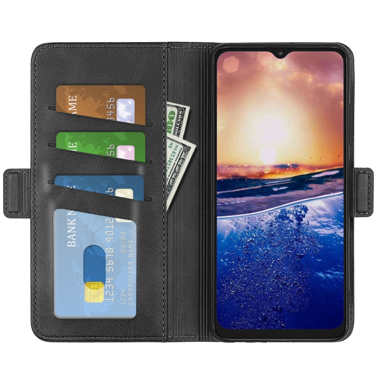 For TCL 40R Dual-side Magnetic Buckle Leather Phone Case