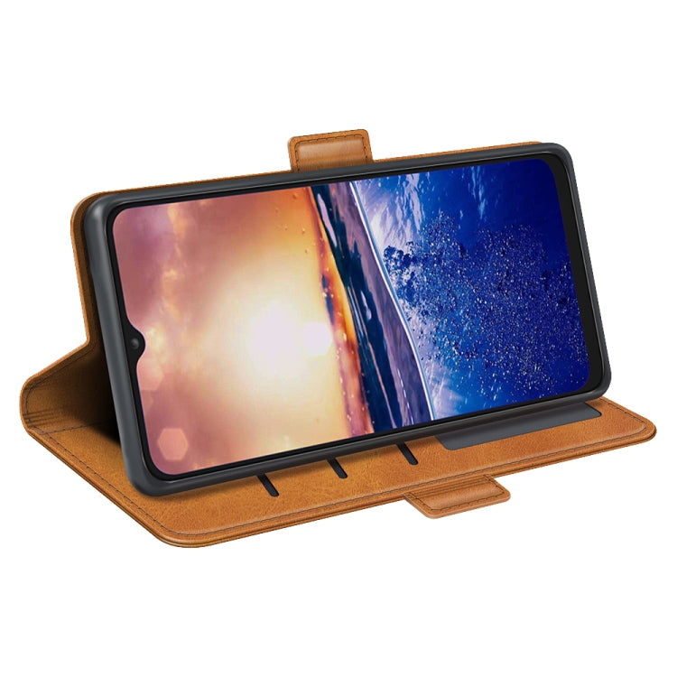 For TCL 40R Dual-side Magnetic Buckle Leather Phone Case